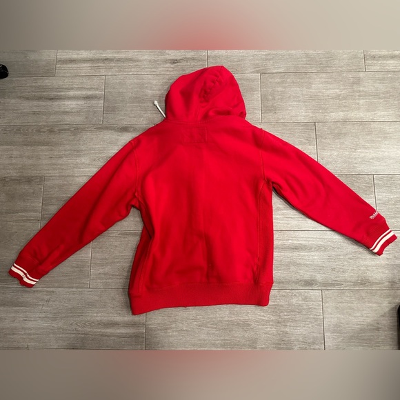Miami Heat Mitchell & Ness Hardwood Classics Red Full Zip Hoodie Jacket L Large - Picture 7 of 7